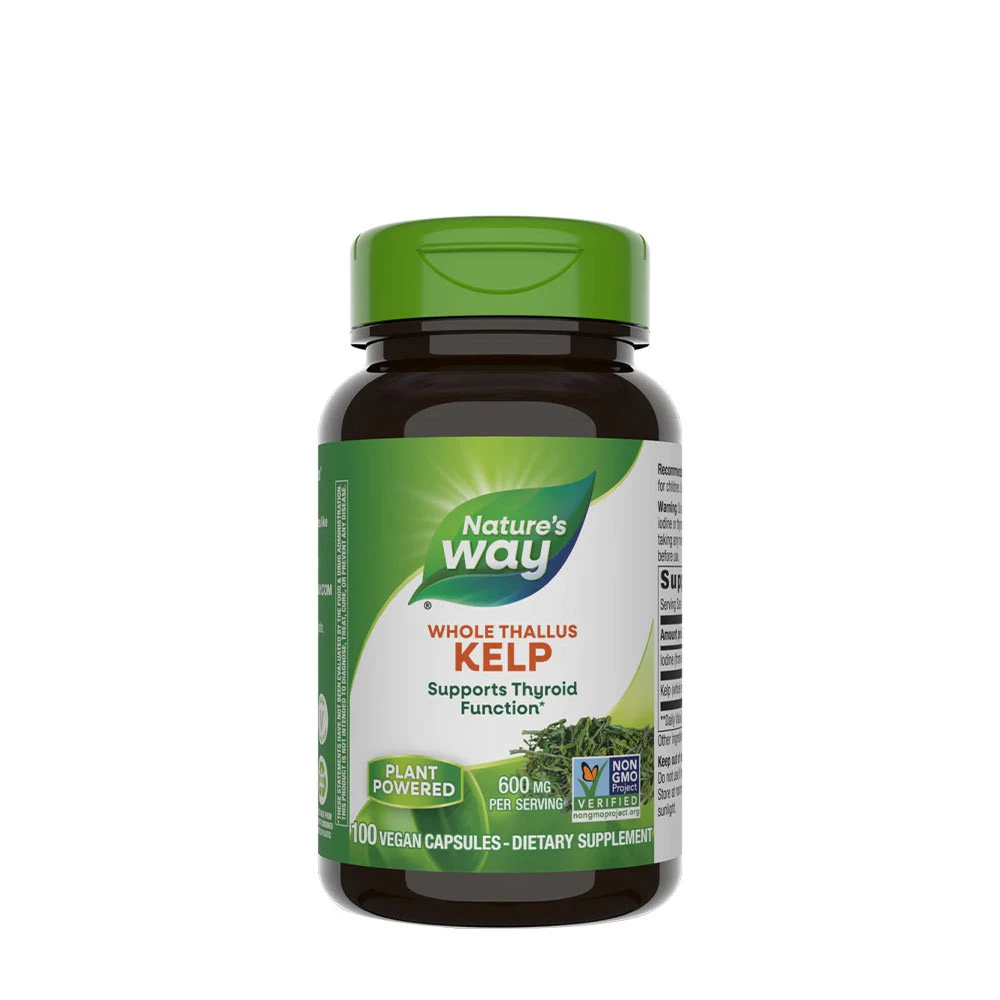 Natures Way Kelp (100 Capsules)