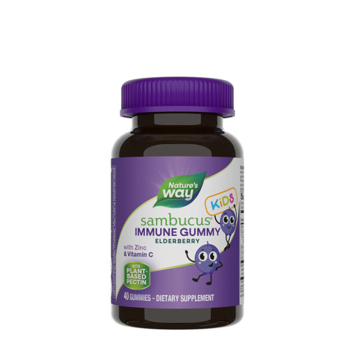 Natures Way Sambucus Kids Immune Gummies (60 Gummies)