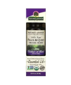 100% Pure Peace & Quiet Blend Essential Oil - 15 ml.