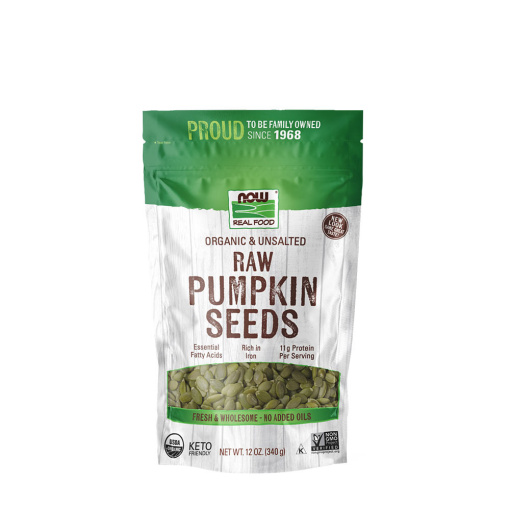 Now Foods - Organic Pumpkin Seeds (340 g)