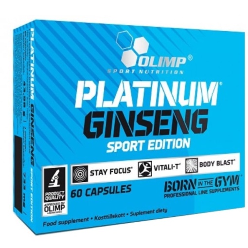 Platinum Ginseng Sport Edition - 60 kapsler