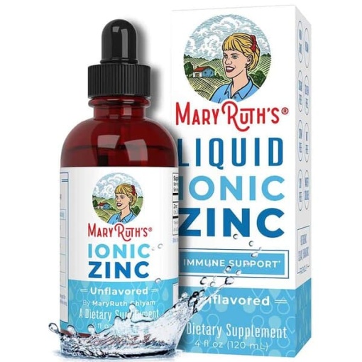 Økologiske ioniske zinkdråber - 120 ml