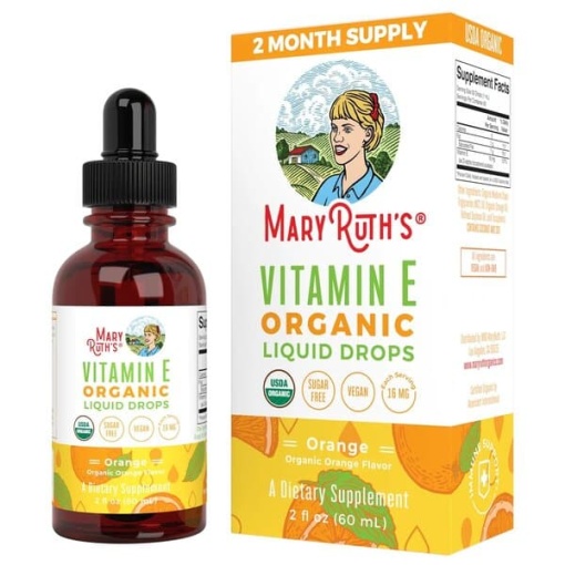 Økologiske E-vitamin flydende dråber