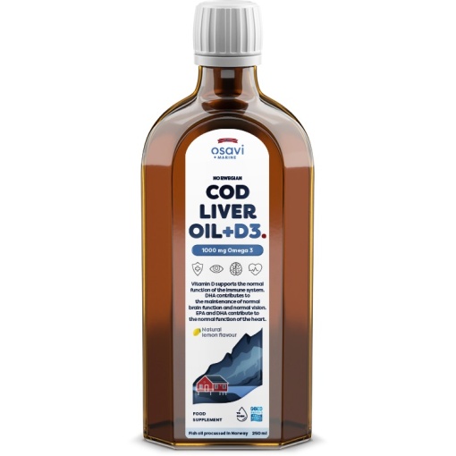 Norwegian Cod Liver Oil + D3