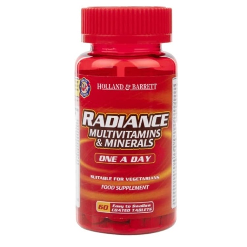 Radiance Multivitamins & Minerals One a Day - 60 tabs (EAN 5017174023105)