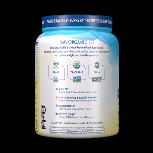 Garden of Life - Raw Organic Fit, Vanilla - 930g - Image 3