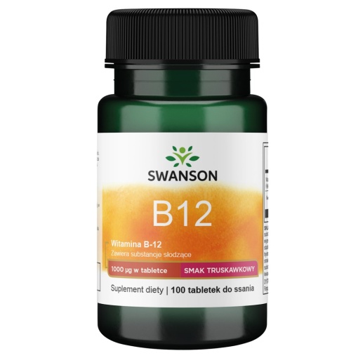 SWANSON Witamina B-12 1000mcg 100 do ssania