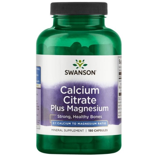 Calcium Citrate Plus Magnesium - 150 caps