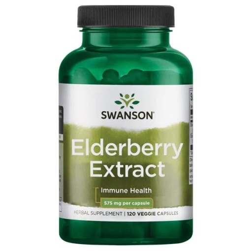 SWANSON Czarny Bez ekstrakt 575mg 120kaps