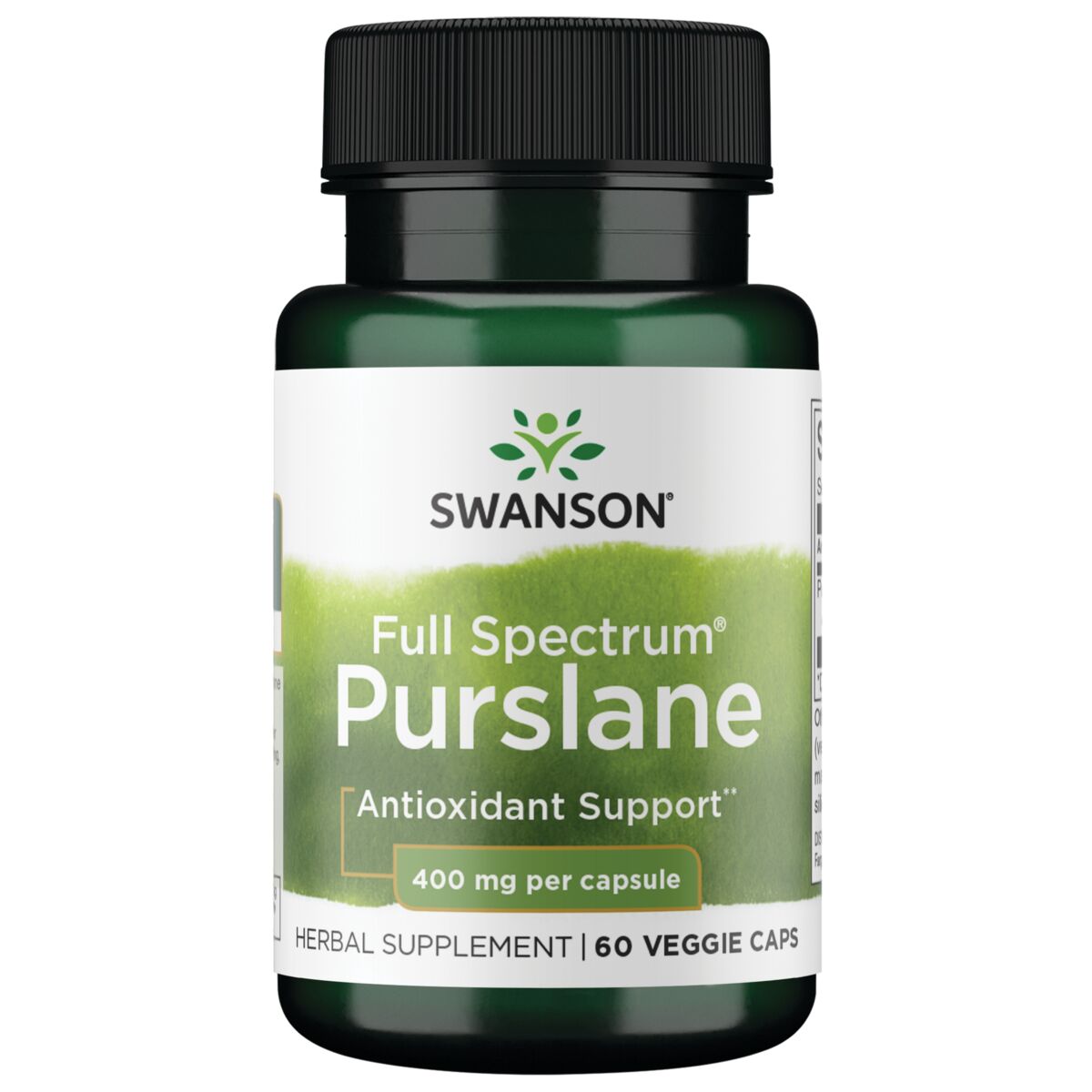 SWANSON FS Purslane 400mg 60 vcaps