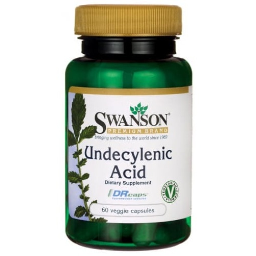 Undecylensyre - 60 vegetabilske kapsler