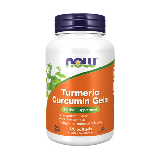 NOW Foods - Turmeric Curcumin - 60 softgels - Image 2