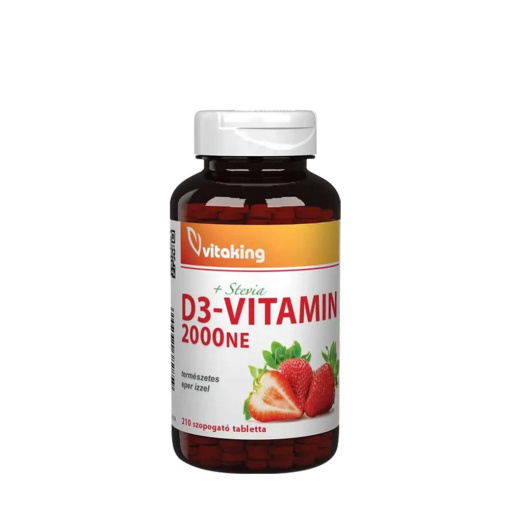 Vitaking Vitamin D3 2000 IU  (210 Lozenges