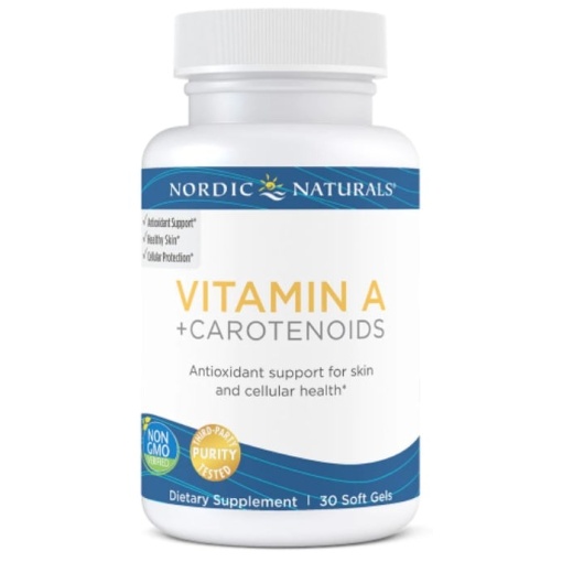 Vitamin A + Carotenoider - 30 bløde kapsler