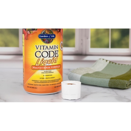 Garden of Life - Vitamin Code Liquid Multivitamin, Orange Mango - 900 ml - Image 7