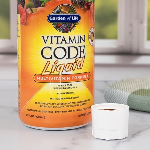 Garden of Life - Vitamin Code Liquid Multivitamin, Orange Mango - 900 ml - Image 8
