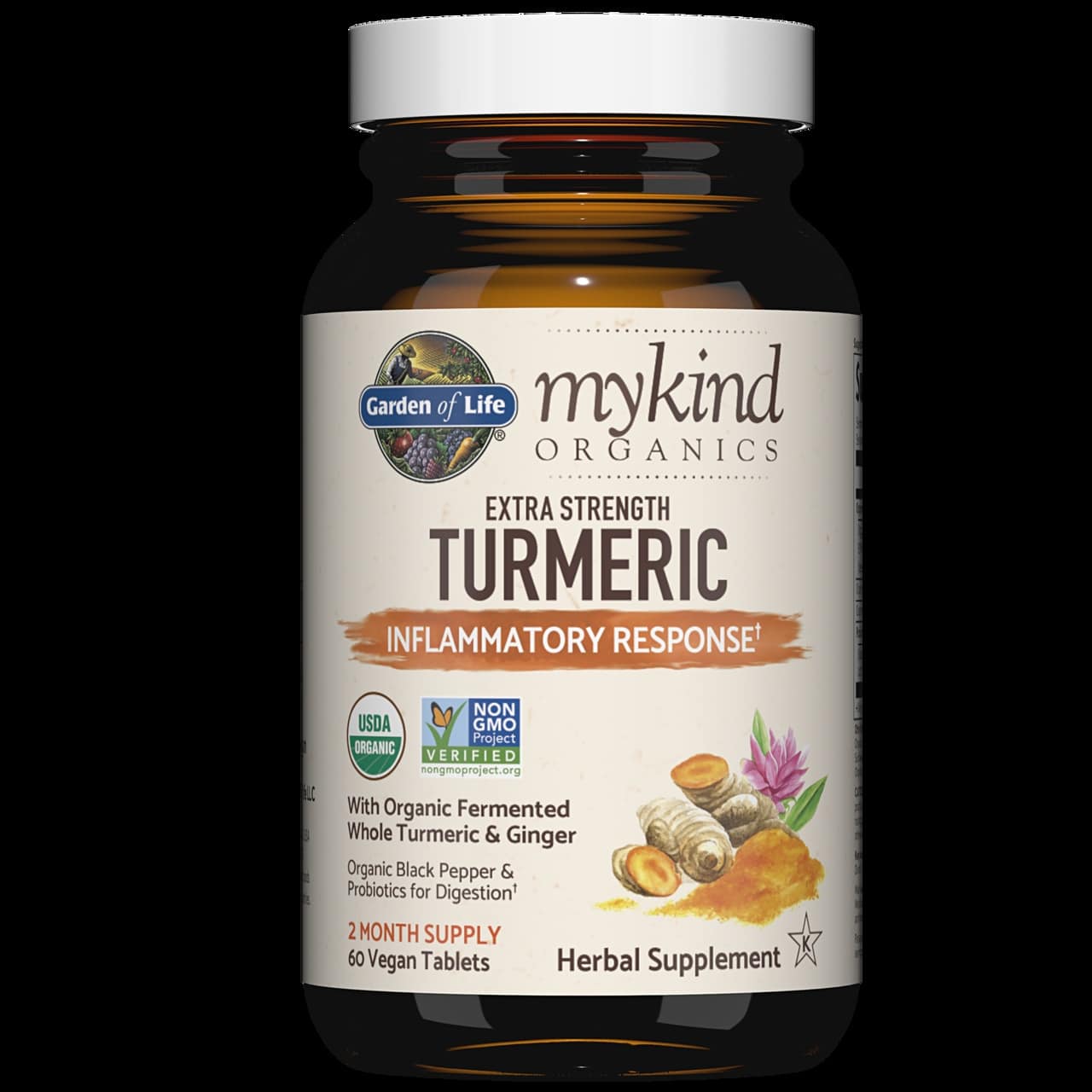 Garden of Life - Mykind Organics Extra Strength Turmeric Tablets - Image 3