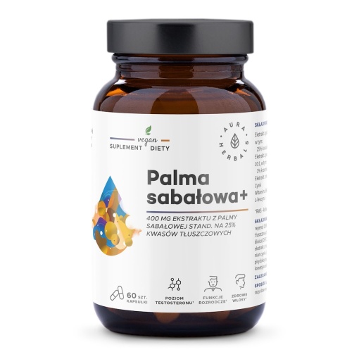 AURA HERBALS Sabal Palm 400 mg (60 caps)