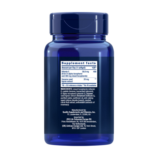 Life Extension: Gamma E Mixed Tocopherols - Image 2