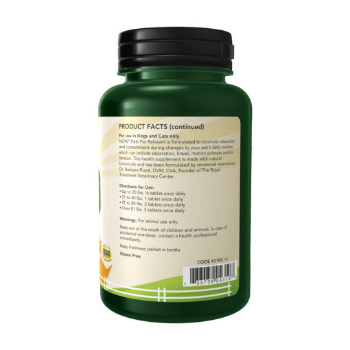 NOW Pets - Relaxant for Dogs and Cats - Image 2