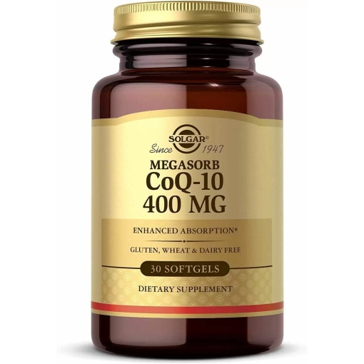 SOLGAR Megasorb CoQ-10 400 mg (30 sgels)
