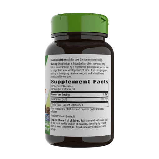 Nature's Way - Black Walnut Hulls (100 Capsules) - Image 2