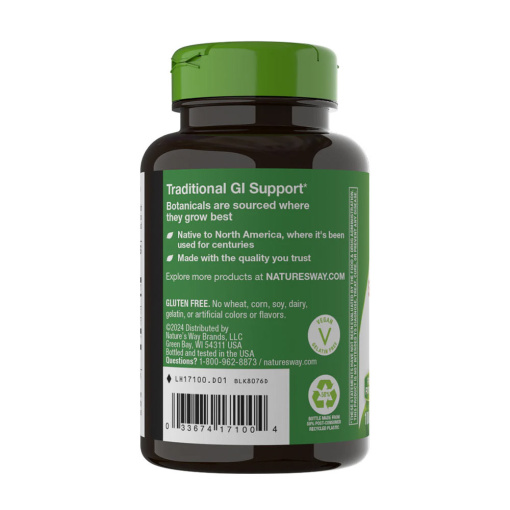 Nature's Way - Slippery Elm Bark (100 Capsules) - Image 3