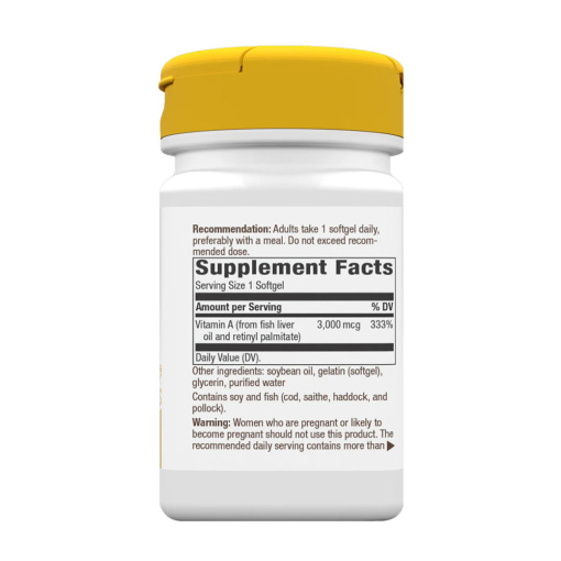 Nature's Way - Vitamin A (100 Softgels) - Image 2