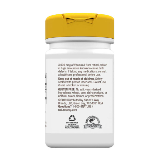 Nature's Way - Vitamin A (100 Softgels) - Image 3