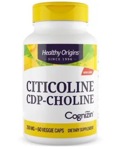 HEALTHY ORIGINS Cognizin Citicoline CDP-Choline 250 mg (60 caps)