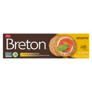 Breton-dare - Crackers Sesame - Case Of 12-7 Oz