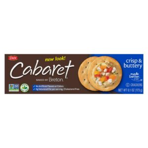 Breton-dare - Crackers Cabaret - Case Of 12-6.1 Oz