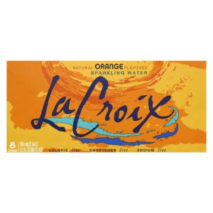 Lacroix - Sparkling Water - Orange - Case Of 3 - 8-12 Fl Oz.