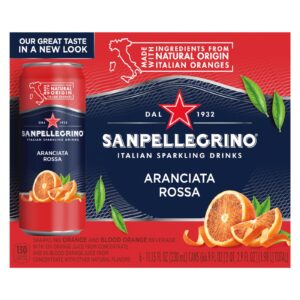 San Pellegrino - Sparkling Beverage Aranciata Rossa - Case Of 4-6-11.15z