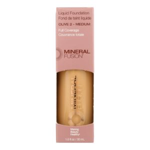 Mineral Fusion - Mkup Liquid Foundtn Olive 2 - 1 Each-1 Fz