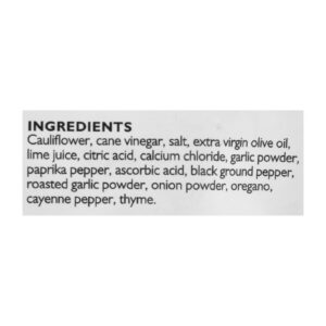 Poshi - Cauliflower Salt Black Pepper - Case Of 10-1.58 Oz