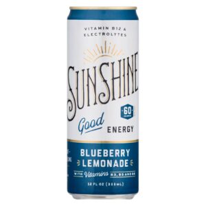 Sunshine Beverages - Soda Bluberry Lemonade - Case Of 12-12 Fz