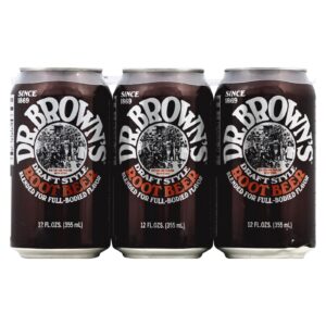 Dr. Brown Draft Style Root Beer - Case Of 4 - 6-12 Fz