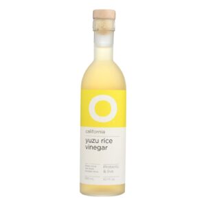 O California Yuzu Rice Vinegar - Case Of 6 - 10.1 Fz