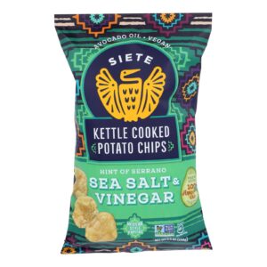 Siete - Ktl-chp Srano Sea Salt Vinegar - Case Of 6-5.5 Oz
