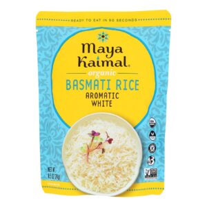 Maya Kaimal - Rice Basmati Aromatic - Case Of 6-8.5 Oz