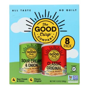 The Good Crisp Company - Pot Crisp Sngle 8pk Mlt Pack - Case Of 4-8-1.6 Oz