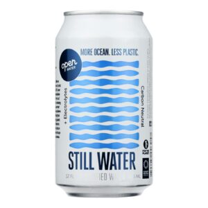 Open Water - Water Stl Elctrlyts Almond Can - Case Of 12-12 Fz