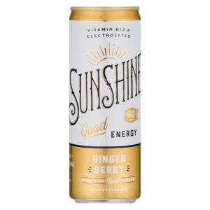 Sunshine Beverages - Soda Ginger Berry - Case Of 12-12 Fz