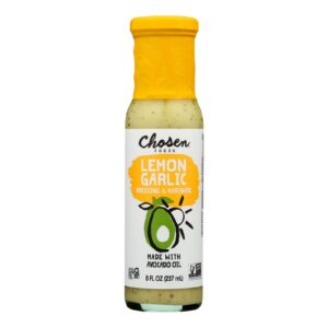 Chosen Foods - Drsng-mrnd Lemon Garlic - Case Of 6-8 Fz