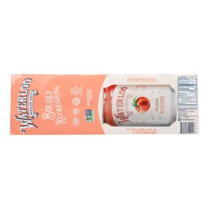 Waterloo - Sparkling Water Peach - Case Of 2-12-12 Fz