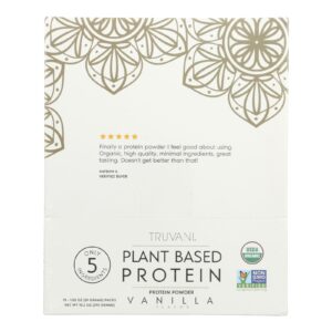 Truvani - Protein Powder Vanilla 10 Pack - 1 Each-10-1.02z