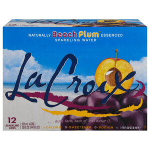Lacroix - Sparkling Water Beach Plum - Case Of 2-12-12 Fz