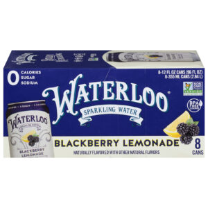 Waterloo - Sparkling Water Blckbry Lmnade - Case Of 3-8-12 Fz