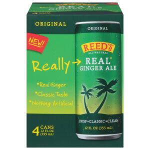 Reed's - Ginger Ale Real Sleek - Case Of 6-4-12 Fz